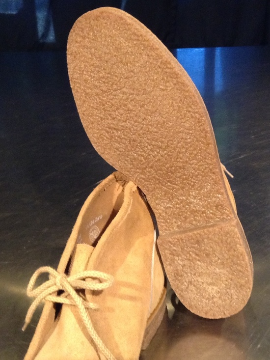VTG Mason Shoes Suede Chukka Boots Men\'s Sz 9.5 E Lace Up Crepe Sole Made USA main image 15